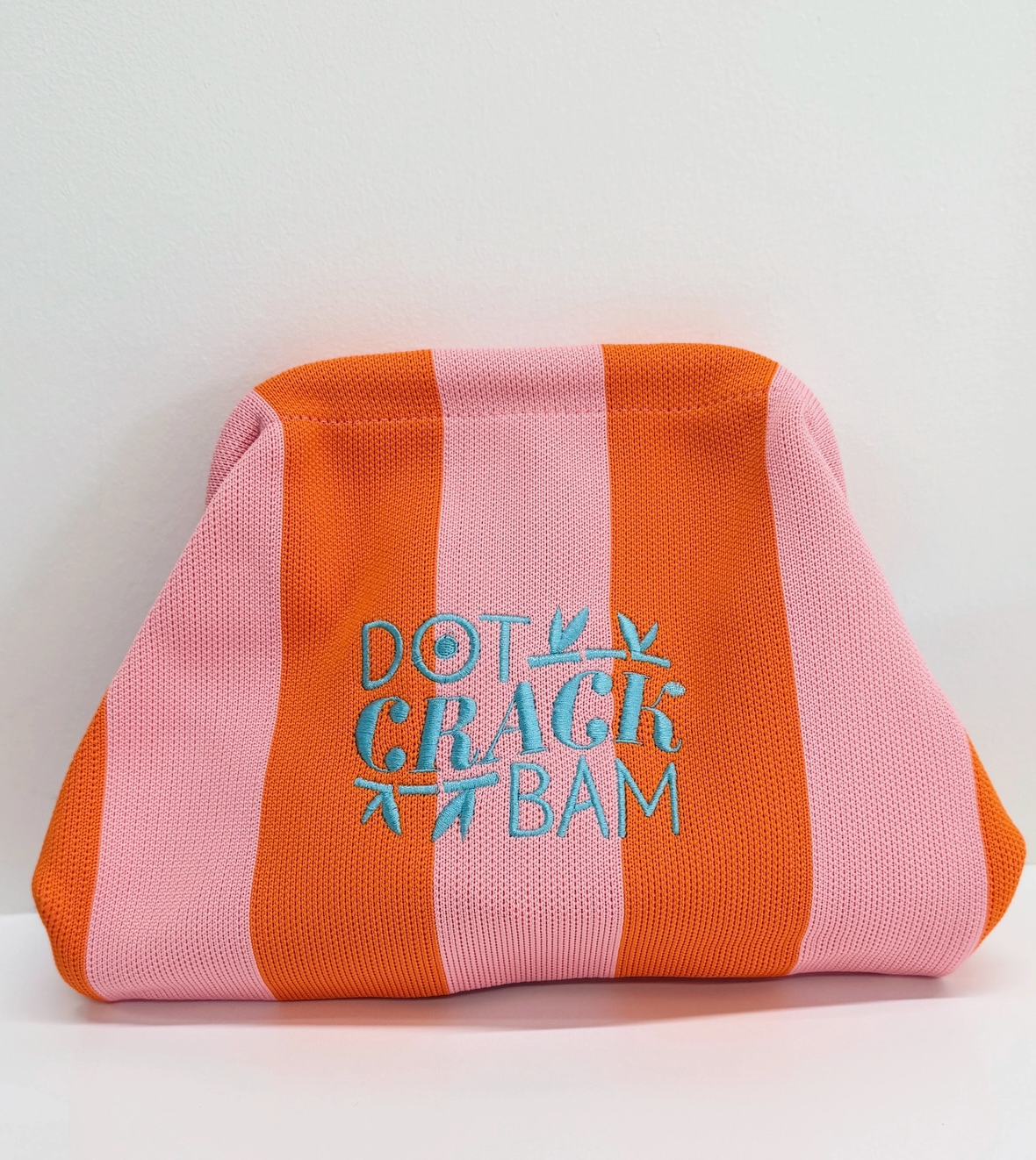 Dot Crack Bam Mahjong Tile Pouch