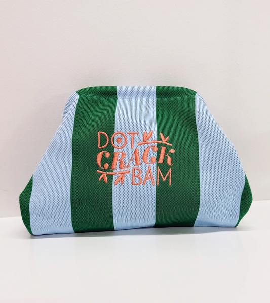 Dot Crack Bam Mahjong Tile Pouch