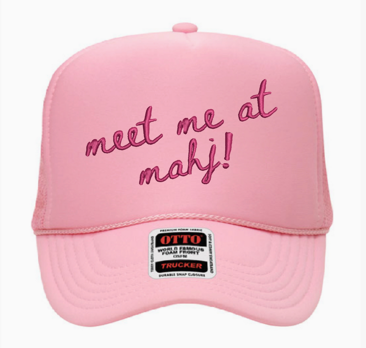 Meet Me At Mahj! Trucker Hat