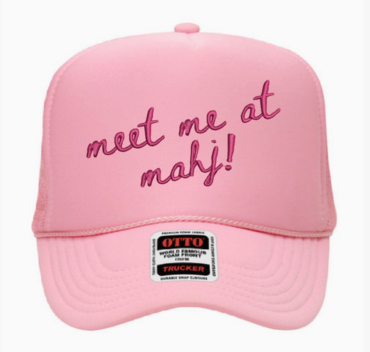 Meet Me At Mahj! Trucker Hat