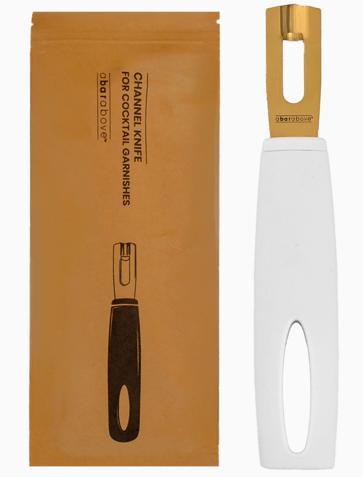 Channel Knife For Citrus Garnishes