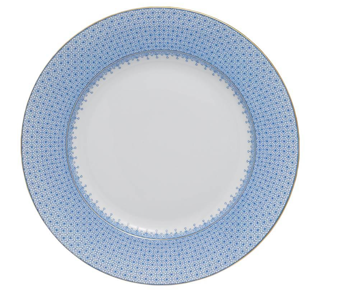 Cornflower Lace Dessert Plate