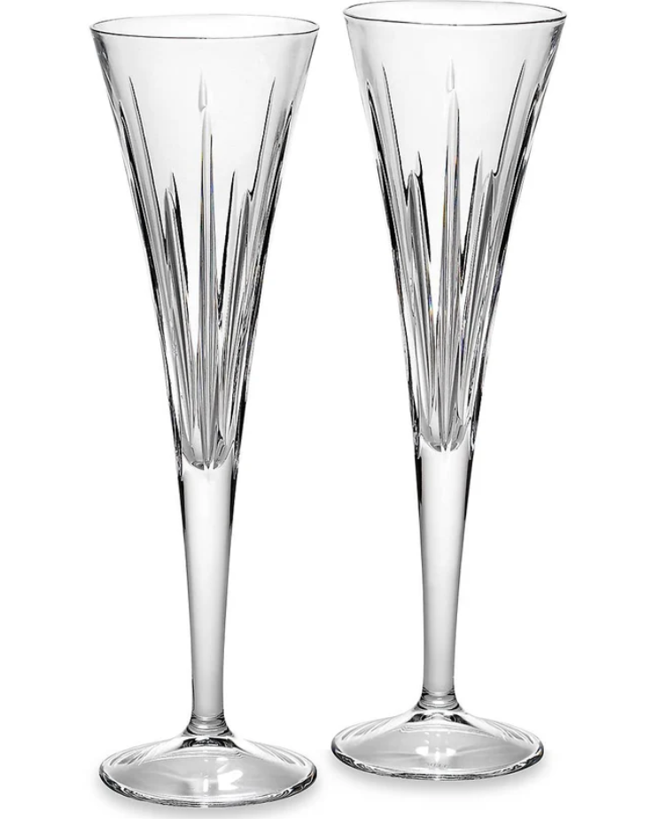 Soho Crystal Toasting Flutes