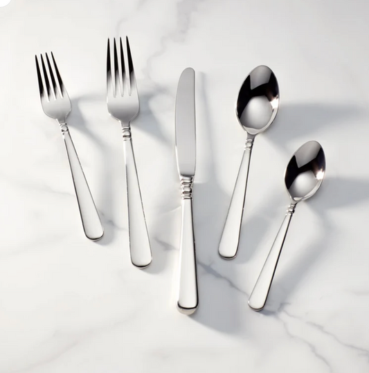 Pearl Platinum 5-Piece Place Setting