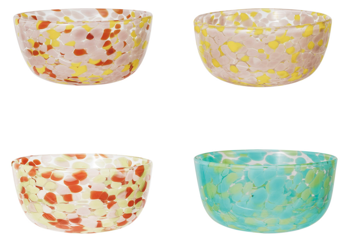 Confetti Glass Bowl