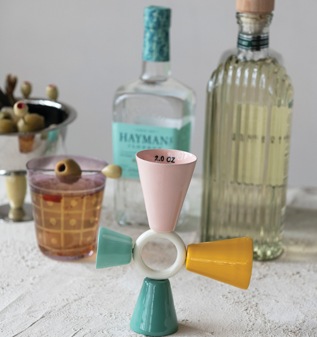 Enameled 4-Way Jigger