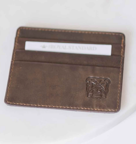 Bulldog Leather Emboss Wallet