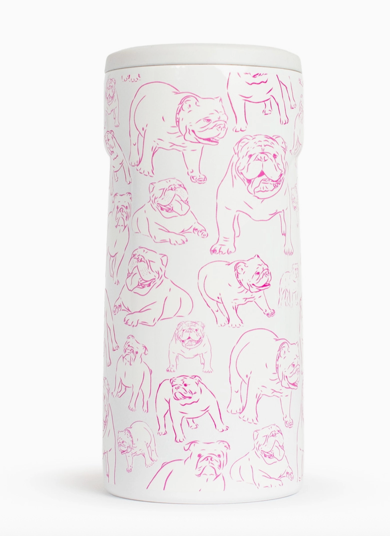 Bulldog Insulated Slim Can Cooler