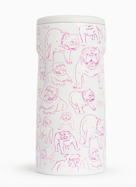 Bulldog Insulated Slim Can Cooler