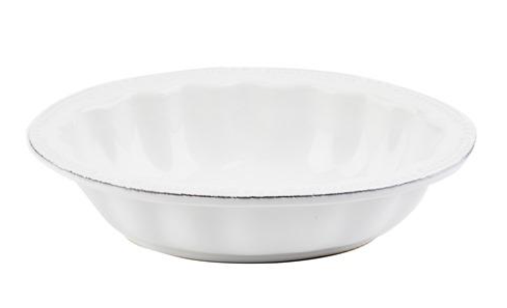 Isabella White Small Serving Bowl