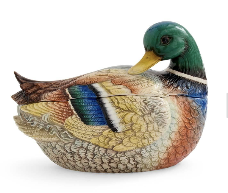 Mallard Lidded Server 12"