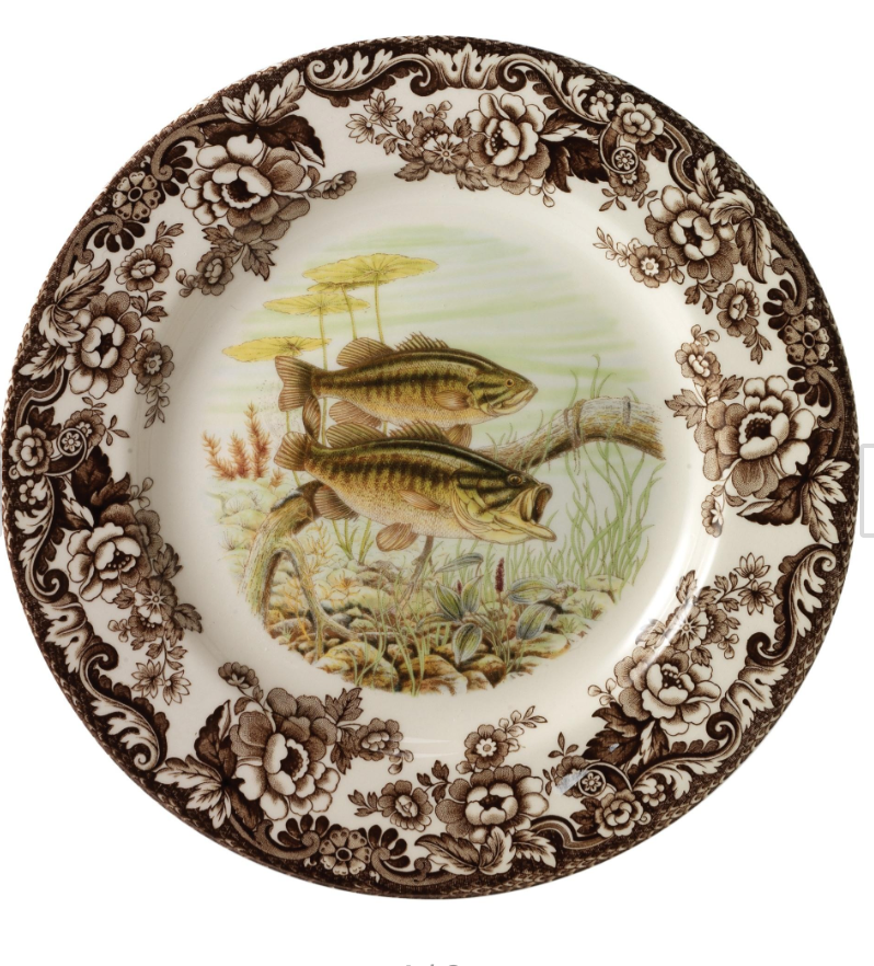 Woodland Bass Salad Plate