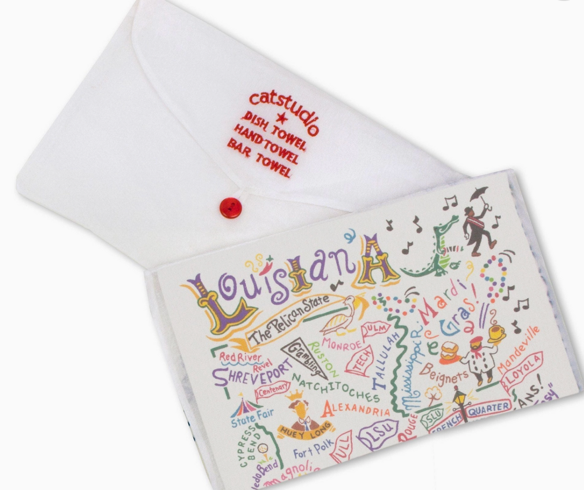 Louisiana Dish Towel