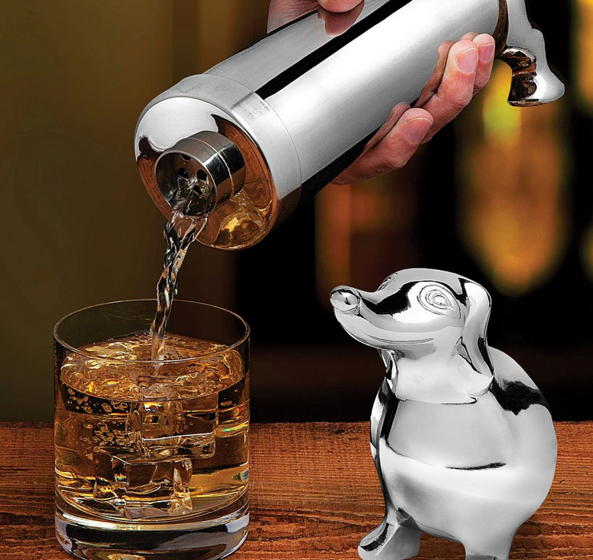 Dachshund Cocktail Shaker