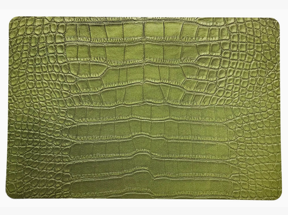Crocodile Pebble Placemats S/4
